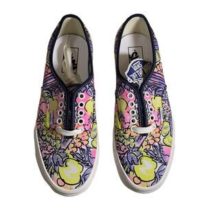 NWT Vans Authentic 44 DX Sneaker Parisian Night Veggies Print Size M8.0 W9.5 New